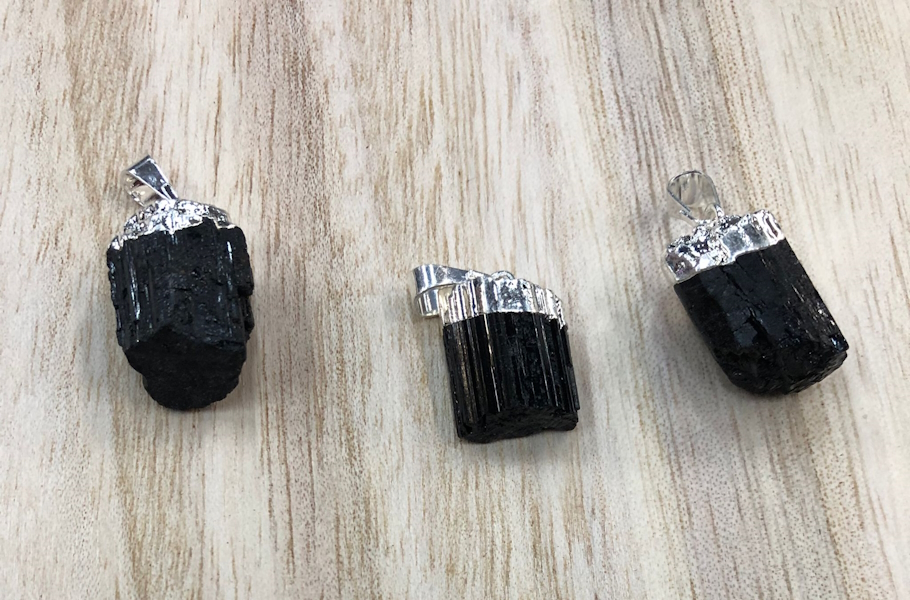 Colgante Turmalina baño electrolitico